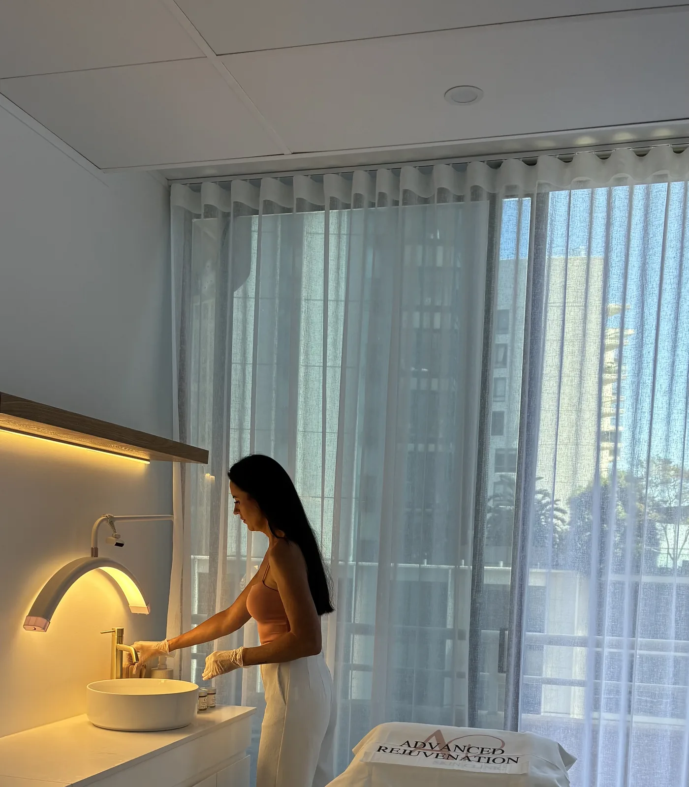 Advanced Rejuvenation treatment room in daylight